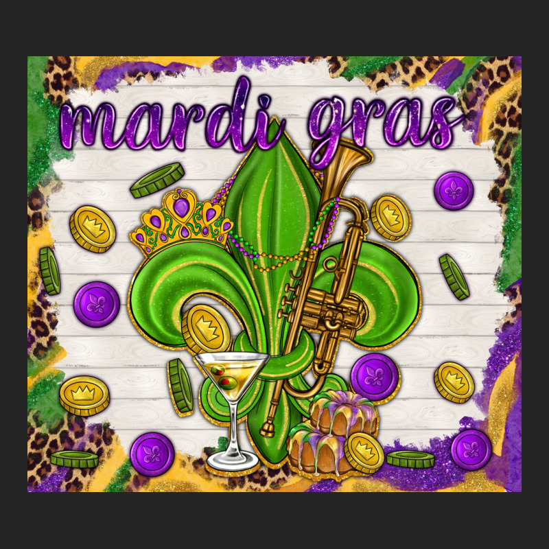 Mardi Gras Fleur De Lis Premium Hoodie by NancyCooperArtShop | Teevron