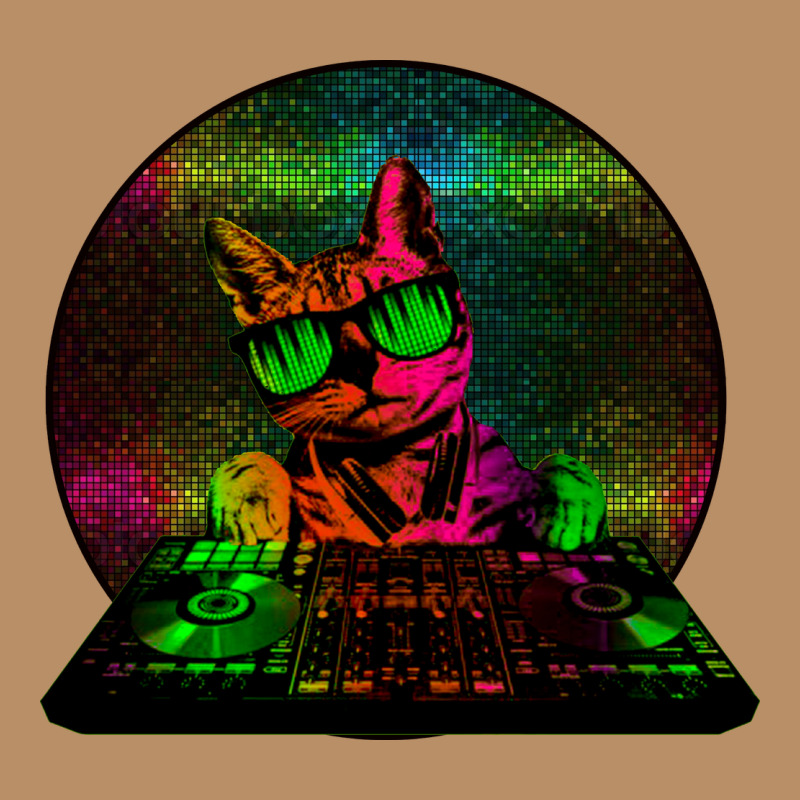 House Cat (rainbow Dj Kitty) Vintage Hoodie by Bettercallsaul | Teevron