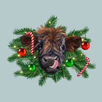 Christmas Highland Calf Heavy Core Tee | Teevron