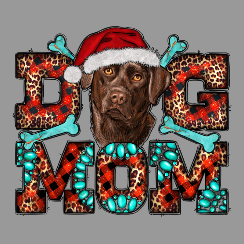Dog Mom Christmas With Labrador Vintage Hoodie by RanaPortraitStore | Teevron