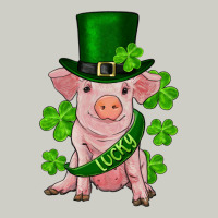 St. Patrick's Day Lucky Baby Pig Heavyweight Hoodie | Teevron