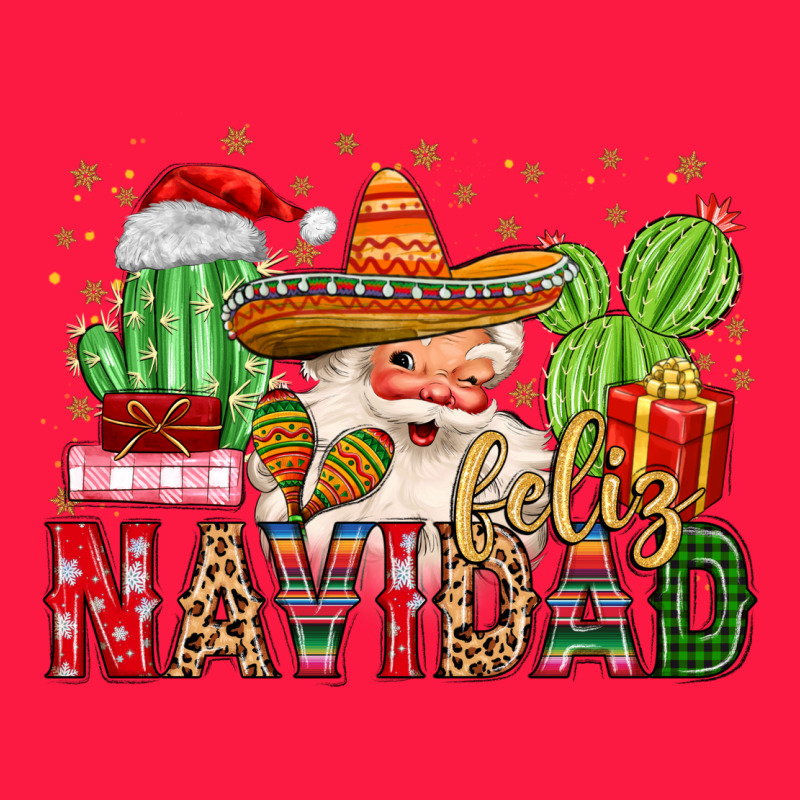 Feliz Navidad Santa Zipper Hoodie by MaliasSmallBusiness | Teevron