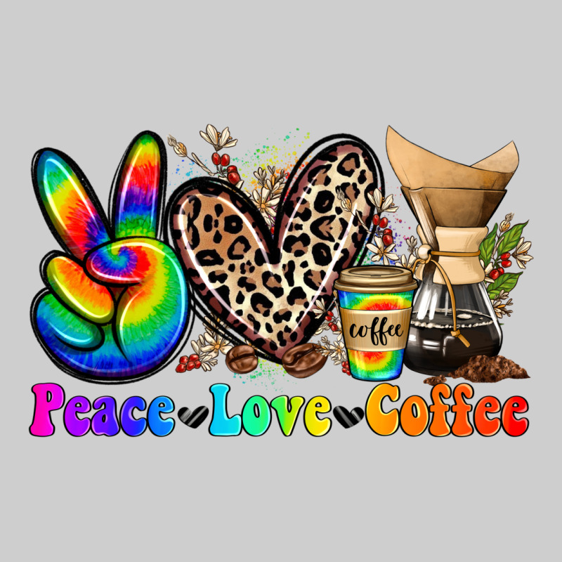 Peace Love  Coffee Premium Tee by Zillion Design Studio | Teevron