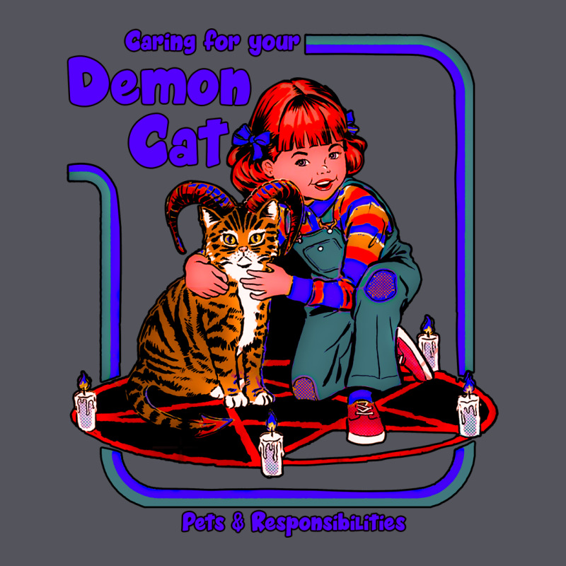 Caring For Your Demon Cat Tshirt Vintage Hoodie by Bettercallsaul | Teevron