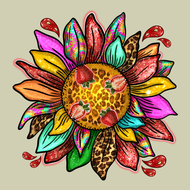 Strawberry Sunflower Heavy Core Tee by texasbilliewilder | Teevron