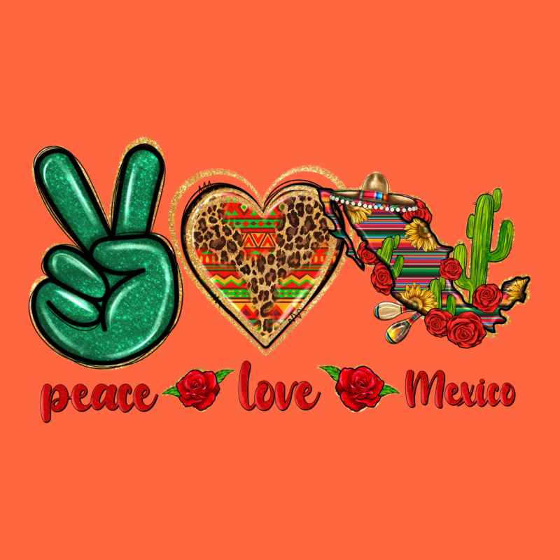 Peace Love Mexico Premium Hoodie by texasbilliewilder | Teevron