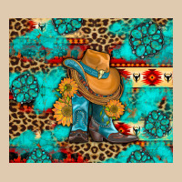 Cowboy Boots With Turquoise And Aztec Heavyweight Sweatshirt | Teevron