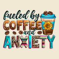 Fueled By Coffee And Anxiety Premium Tee | Teevron