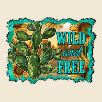 Wild And Free Cactus Premium Tee | Teevron