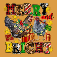 Chicken Merry And Bright Urban Heavy Tee | Teevron