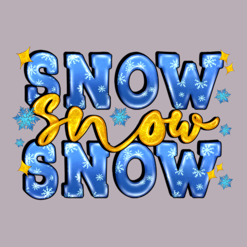 Snow Snow Snow With Sparkle Vintage Tee by AdoDesignShop | Teevron