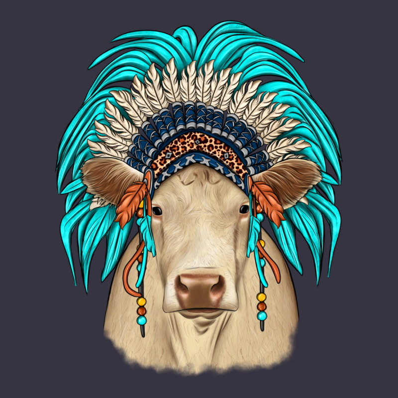 Charolais Indian Headdress Vintage Hoodie by JahusDesignShop | Teevron