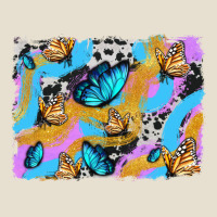 Easter Butterfly With Glitter And Cowhide  Background Urban Heavy Tee | Teevron