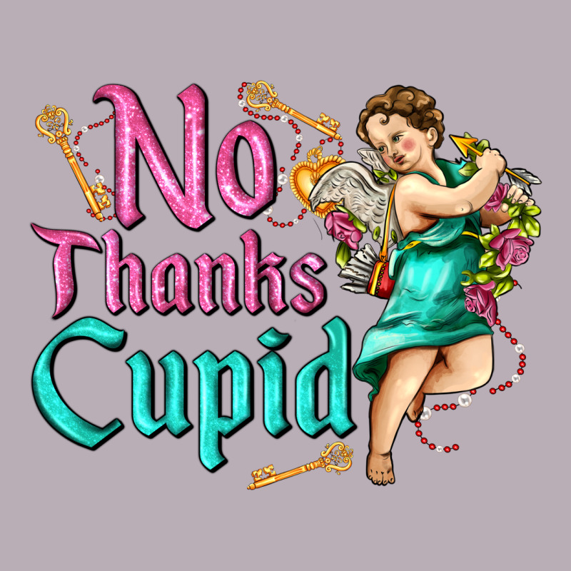 No Thanks Cupid Vintage Tee by AdoDesignShop | Teevron