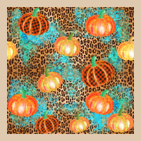 Plaid Fall Pumpkin Seamless Heavyweight Sweatshirt | Teevron