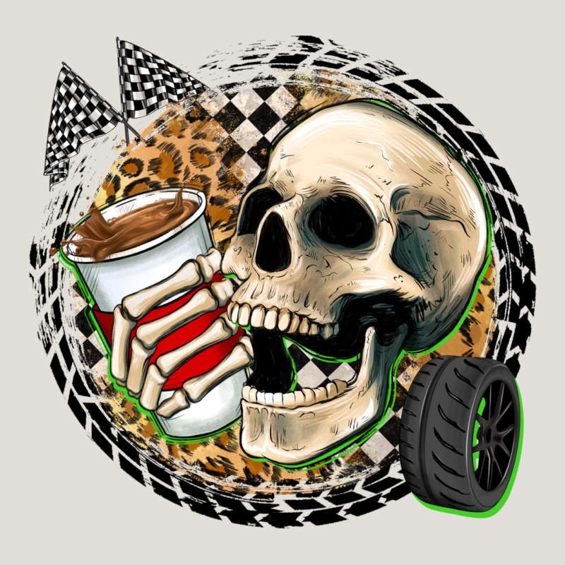 Race Skull Heavy Core Tee by Zillion Design Studio | Teevron