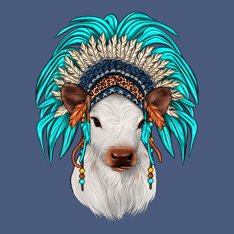 Calf Indian Headdress Vintage Hoodie by JahusDesignShop | Teevron