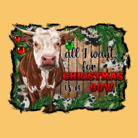 All I Want For Christmas Is A Cow Cowhide Vintage Hoodie | Teevron