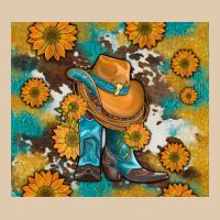 Sunflowers And Cowboy Boots With Cowhide And Glitter Tumbler Heavyweight Sweatshirt | Teevron