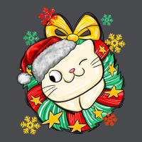 Christmas Wreaths Cat Zipper Hoodie | Teevron