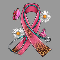 Cancer Ribbon Stethoscope Daisy Butterfly Vintage Hoodie | Teevron