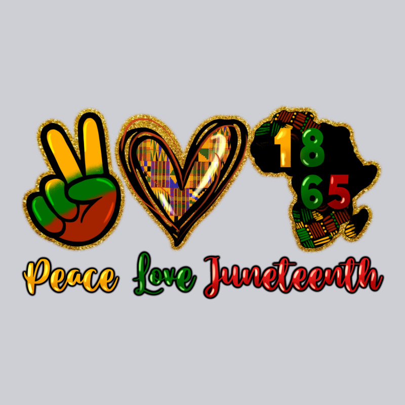 Peace Love Juneteenth Urban Hoodie by HowdyJamesFarm | Teevron