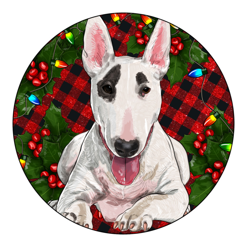 Christmas Bull Terrier Heavyweight Hoodie by RanaPortraitStore | Teevron