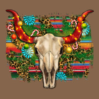 Western Christmas Bull Skull Premium Tee | Teevron