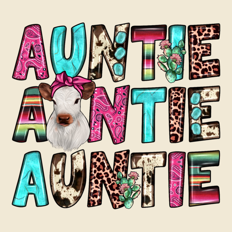Auntie Heifer Cactus Ladies Tee by JahusDesignShop | Teevron