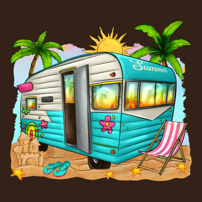 Summer Caravan Heavy Core Tee by texasbilliewilder | Teevron