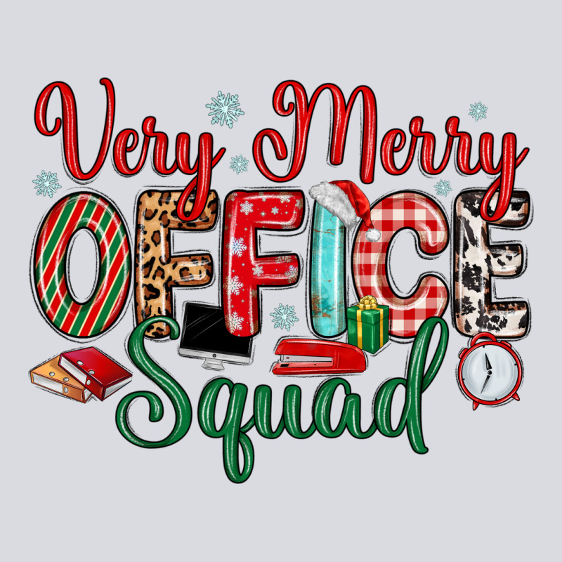 Very Merry Office Squad Zipper Hoodie by MaliasSmallBusiness | Teevron