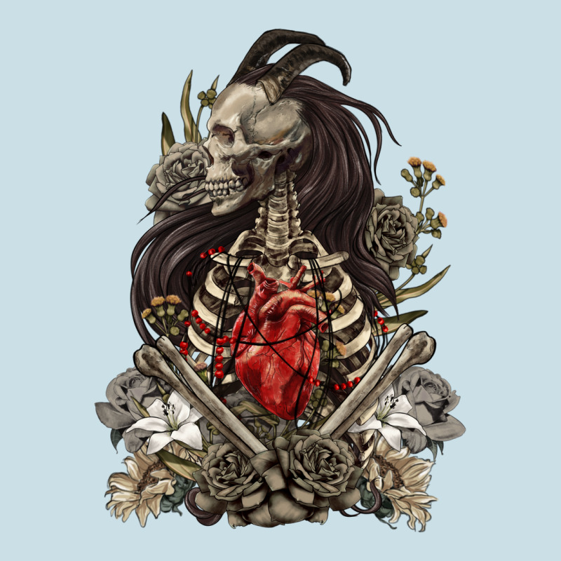 Floral Skeleton Ladies Tee by RanaPortraitStore | Teevron