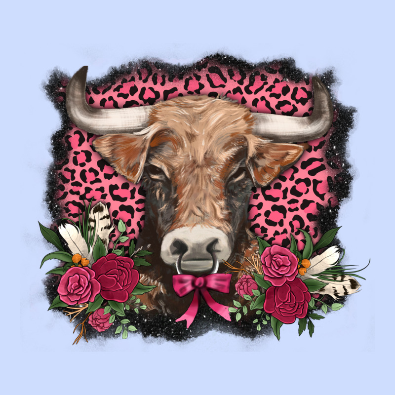 V.d. Cow And Roses Urban Heavy Tee by AdoDesignShop | Teevron