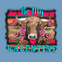 Be My Valentine With Cow Urban Heavy Tee | Teevron