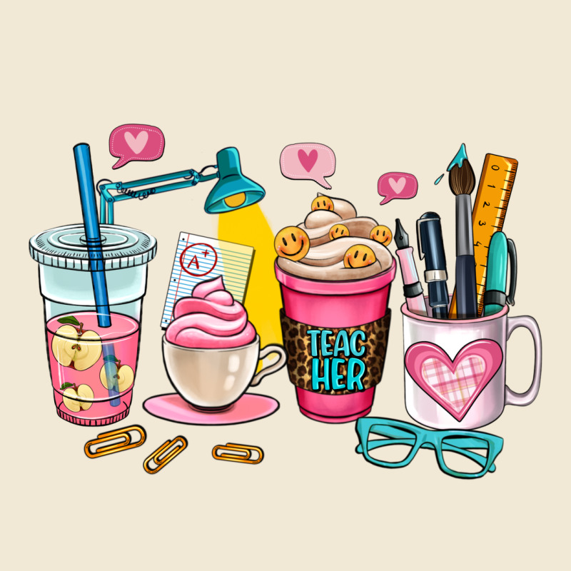 Teacher Coffee Cup Premium Tee by AdoDesignShop | Teevron