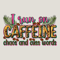 I Run On Caffeine Chaos And Cuss Words Heavy Core Tee | Teevron