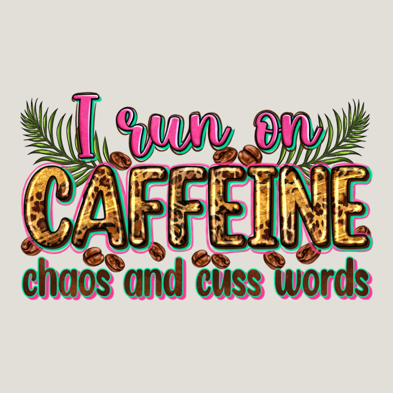 I Run On Caffeine Chaos And Cuss Words Heavy Core Tee by Zillion Design Studio | Teevron