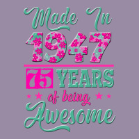 Made In 1947, 75 Years Of Being Awesome Kopya Classic Tee | Teevron