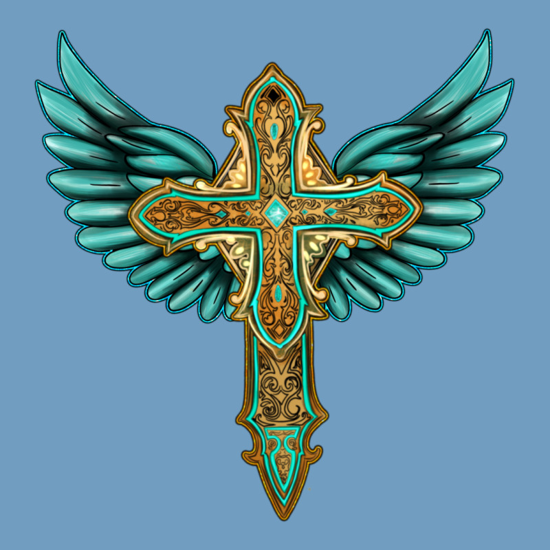 Wing Cross Urban Heavy Tee by Artiststas | Teevron