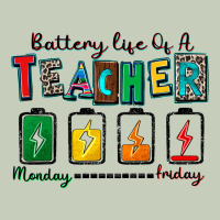 Battery Life Of A Teacher Ladies Tee | Teevron