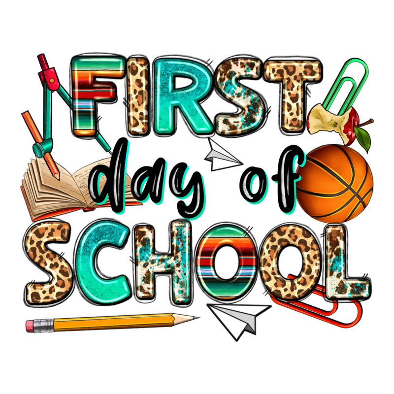 First Day Of School Zipper Hoodie by NancyCooperArtShop | Teevron