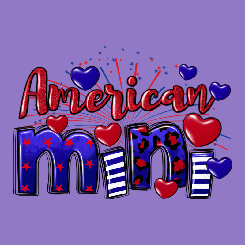 American Mini  4th Of July Urban Hoodie by CowGirlArtShop | Teevron