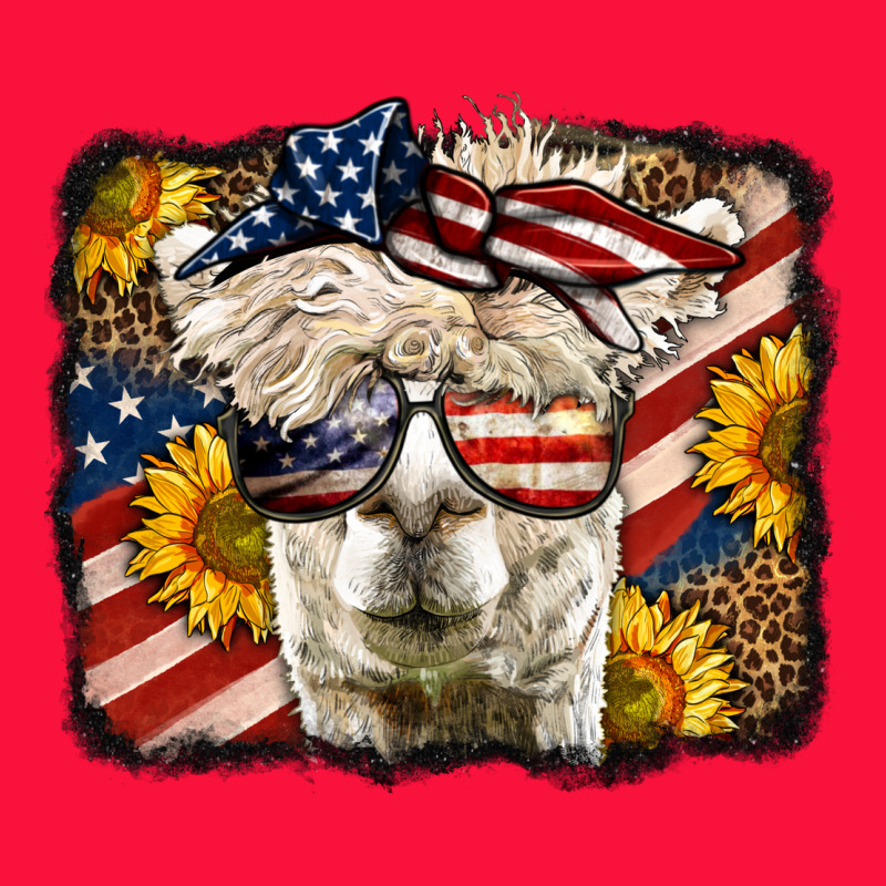 4th Of July Llama Classic Tee by LillyAllenDesigns | Teevron
