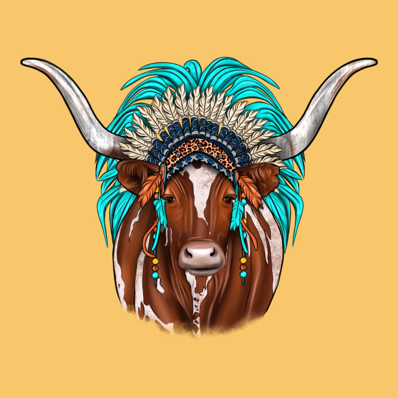Texas Longhorn Indian Headdress Vintage Hoodie by JahusDesignShop | Teevron