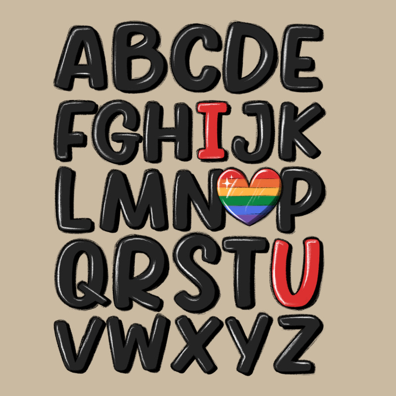Pride Alphabet Long Sleeve Tee by MaliasSmallBusiness | Teevron