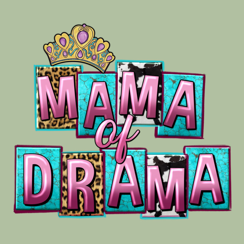Mama Of Drama Mother's Day Urban Hoodie by CowGirlArtShop | Teevron
