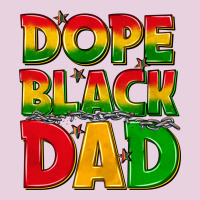Dope Black Dad With Stars Ladies Tee | Teevron