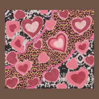 Valentine's Day Hearts With Leopard And Cowhide Premium Sweatshirt | Teevron