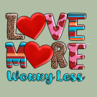 Love More Worry Less Urban Heavy Tee | Teevron