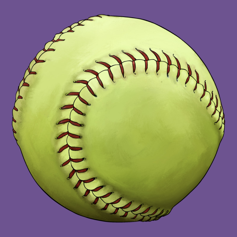 Softball Ball Vintage Tee by JahusDesignShop | Teevron